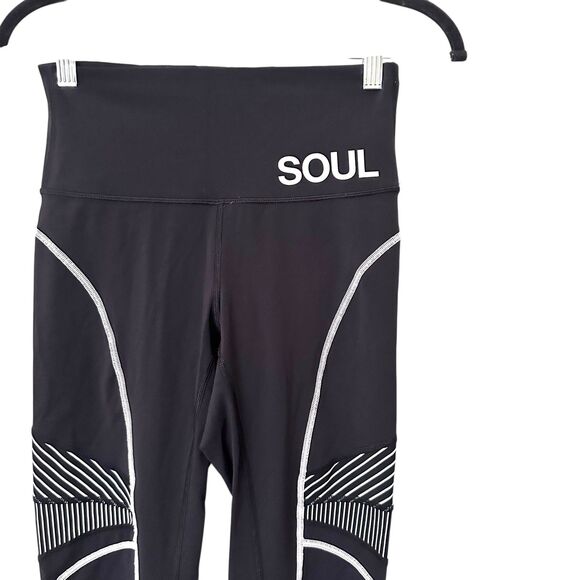 SOULCYCLE X LULULEMON Channel Your Energy Tight‎ Black Sz 6 - Picture 4 of 4